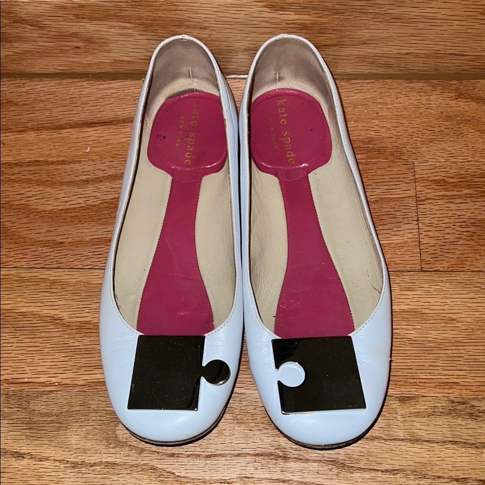 Vintage Kate Spade Puzzle Flats